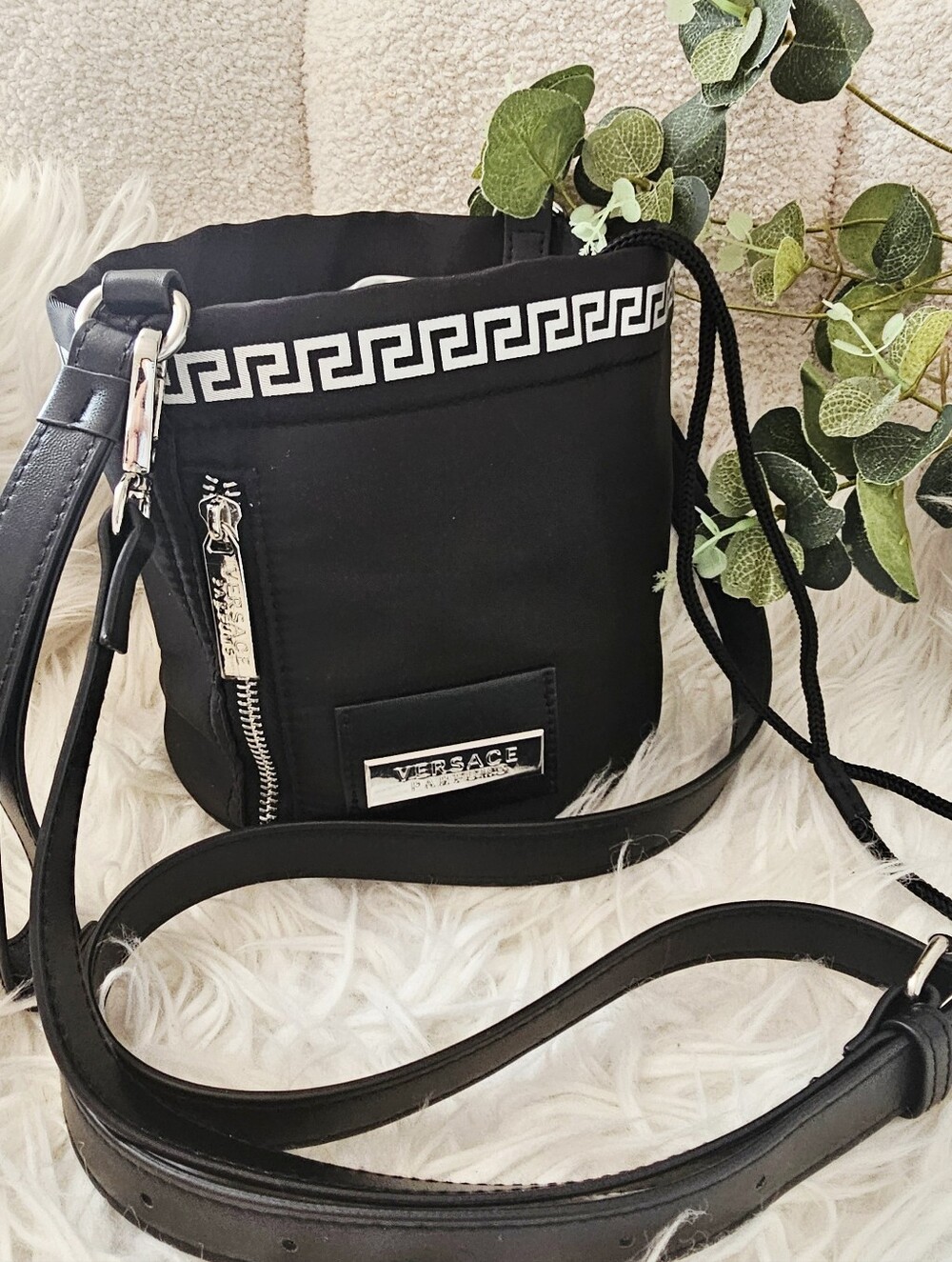 Versace Parfums Small Bucket Bag